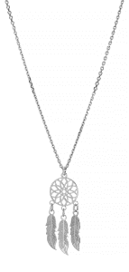 Indian srebrna ogrlica