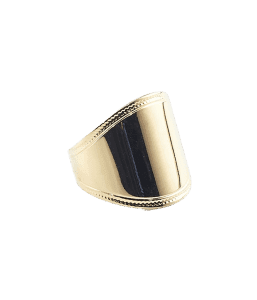 Pur prsten od pozlaćenog čelika