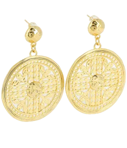 Cristobal naušnice od pozlaćenog čelika