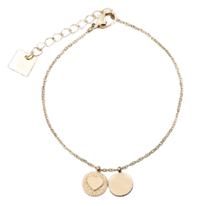 Nadine narukvica od pozlaćenog čelika