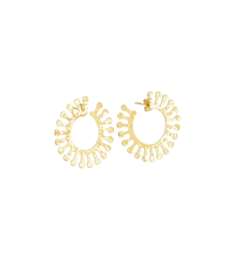 Andore naušnice od pozlaćenog čelika