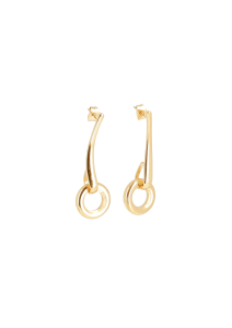 Enchante naušnice od pozlaćenog čelika