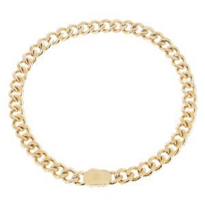 Ester ogrlica od  pozlaćenog čelika