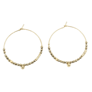 Terry naušnice od pozlaćenog čelika