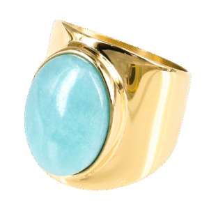 Quency prsten od pozlaćenog čelika