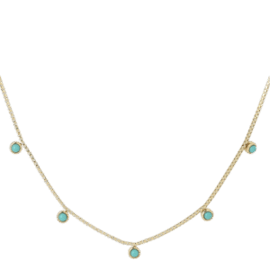 Sirenny ogrlica od pozlaćenog čelika