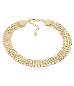 Nefertiti ogrlica od pozlaćenog čelika