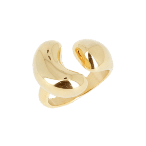 Halle prsten od pozlaćenog čelika