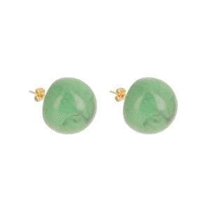 Dilbana naušnice od pozlaćenog čelika