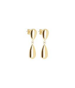 Gota naušnice od pozlaćenog čelika