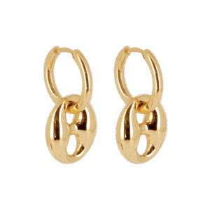 Elena naušnice od pozlaćenog čelika