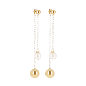 Ellena naušnice od pozlaćenog čelika