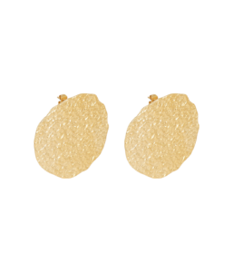 Solar naušnice od pozlaćenog čelika