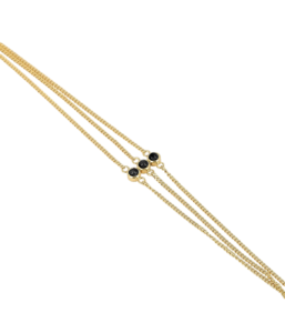 Brooklyn narukvica od pozlaćenog čelika