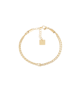 Zeta narukvica od pozlaćenog čelika