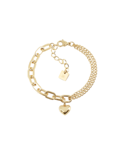 Vita narukvica od pozlaćenog čelika