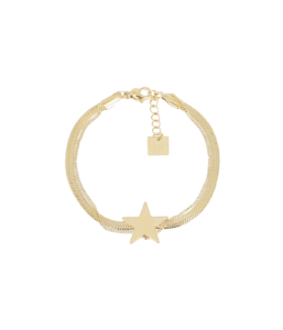 Ueda narukvica od pozlaćenog čelika