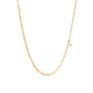 Kima ogrlica od pozlaćenog čelika