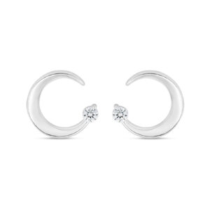 Lily-Rose srebrne naušnice