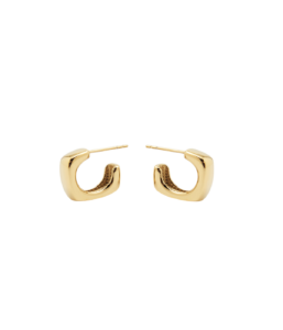 Kaïna naušnice od pozlaćenog čelika