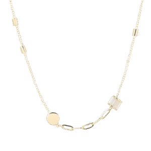 Gracie ogrlica od pozlaćenog čelika