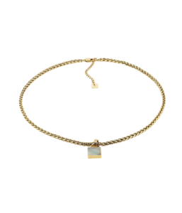 Kelsie ogrlica od pozlaćenog čelika