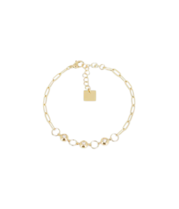 Enia narukvica od pozlaćenog čelika