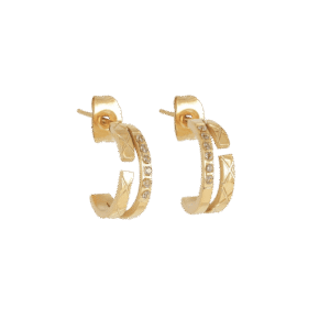 Elesly naušnice od pozlaćenog čelika