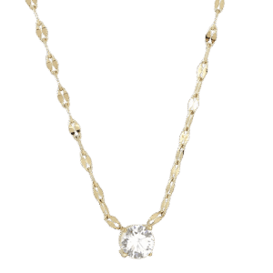 Rhône ogrlica od pozlaćenog čelika