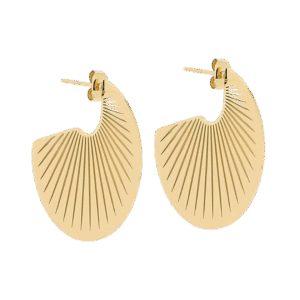 Tirlly naušnice od pozlaćenog čelika