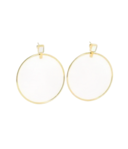 Asy naušnice od pozlaćenog čelika