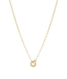 Inaya ogrlica od pozlaćenog čelika