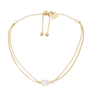 Teardrop narukvica od pozlaćenog čelika