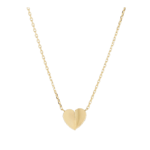 Saint Valentin ogrlica od pozlaćenog čelika