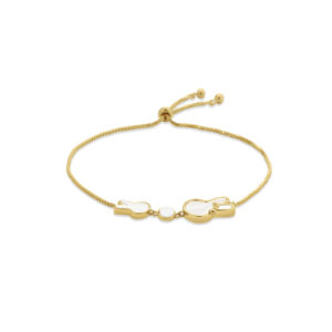 Bunny  srebrna narukvica