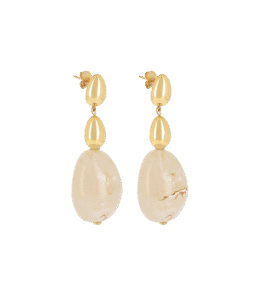 Lyah naušnice od pozlaćenog čelika