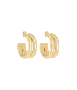 Lois naušnice od pozlaćenog čelika