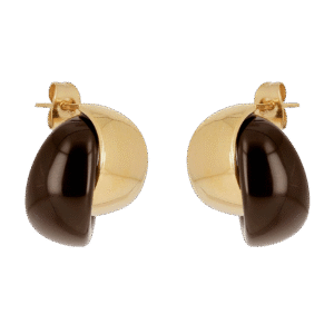 Laine naušnice od pozlaćenog čelika