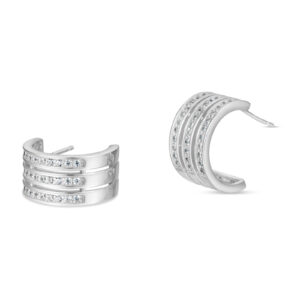 Yale srebrne naušnice