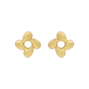 Freiria srebrne naušnice s pozlatom