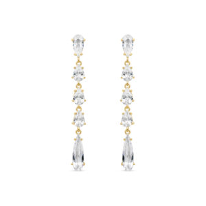 Atalaia srebrne naušnice s pozlatom