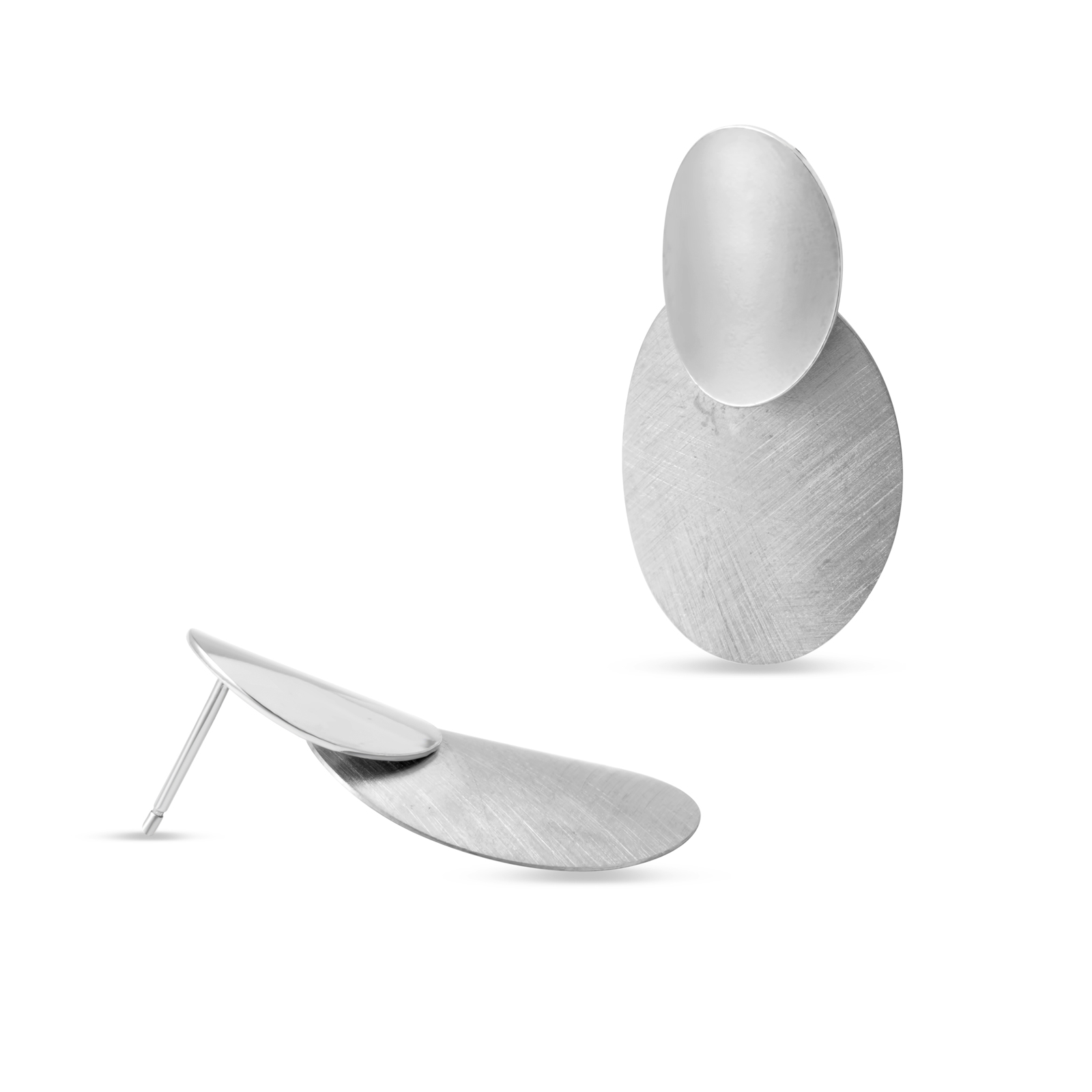 Palermo srebrne naušnice s pozlatom - Slika 2