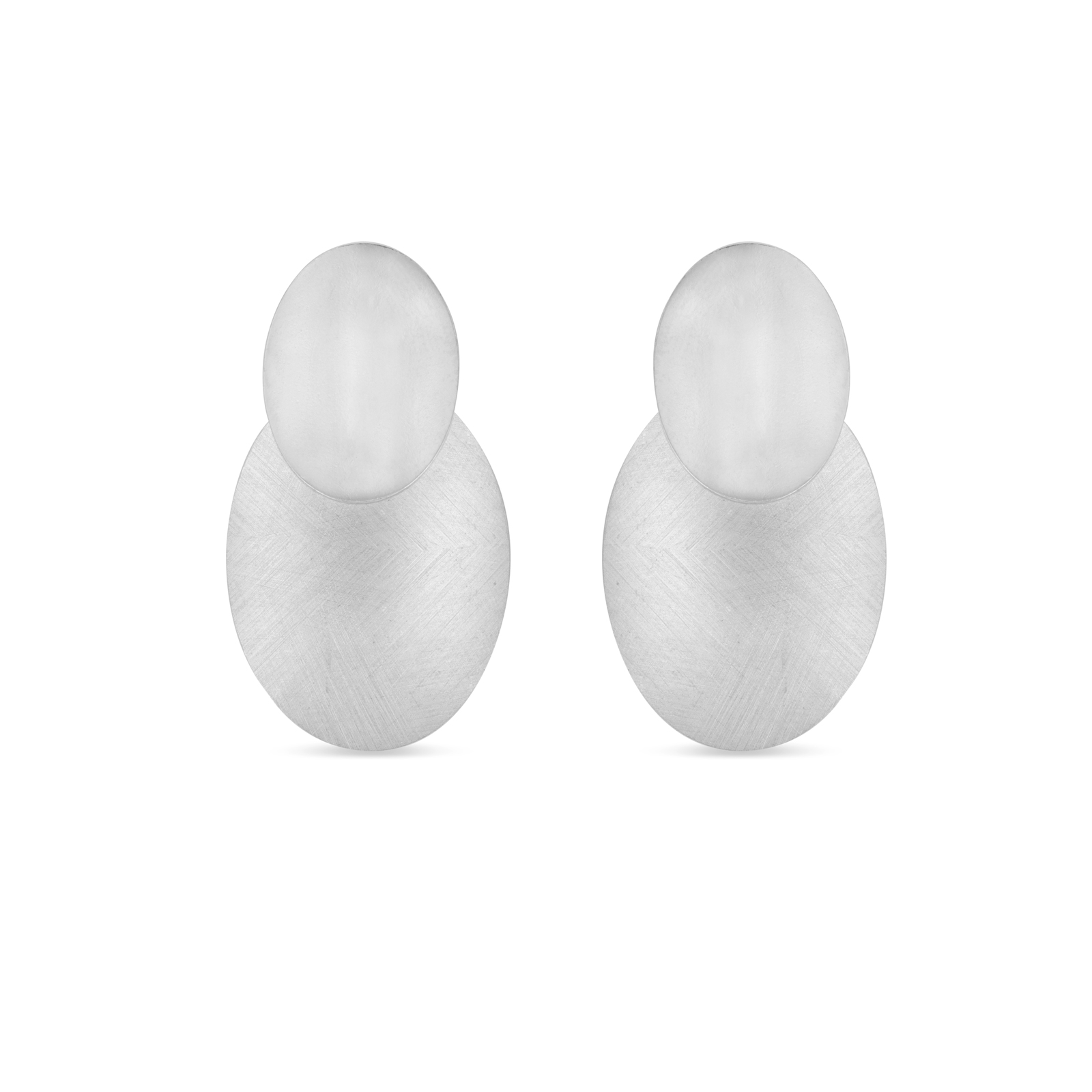 Palermo srebrne naušnice s pozlatom