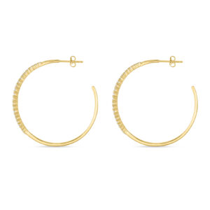 Silves srebrne naušnice s pozlatom