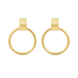 Crocette srebrne naušnice