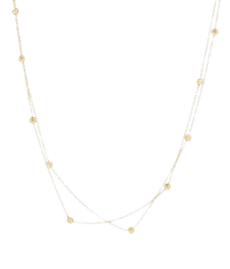 Brooklyn ogrlica od pozlaćenog čelika