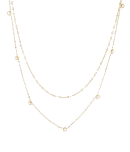 Tazio ogrlica od pozlaćenog čelika