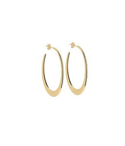 Severine naušnice od pozlaćenog čelika