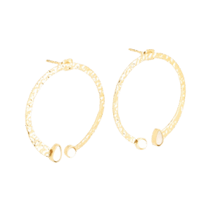 Docksta naušnice od pozlaćenog čelika