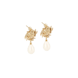 Asael naušnice od pozlaćenog čelika